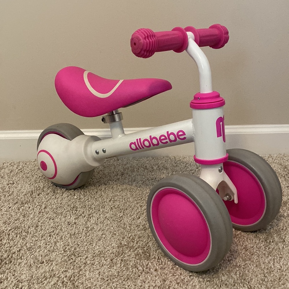 Baby Balance Bike 1-3 years Pink